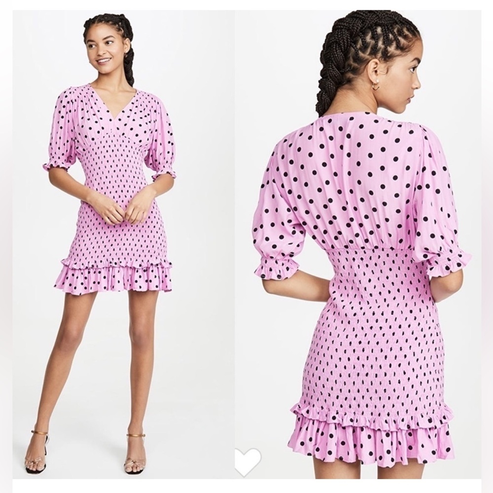 Faithfull The Brand Polkadot Margherita Dress